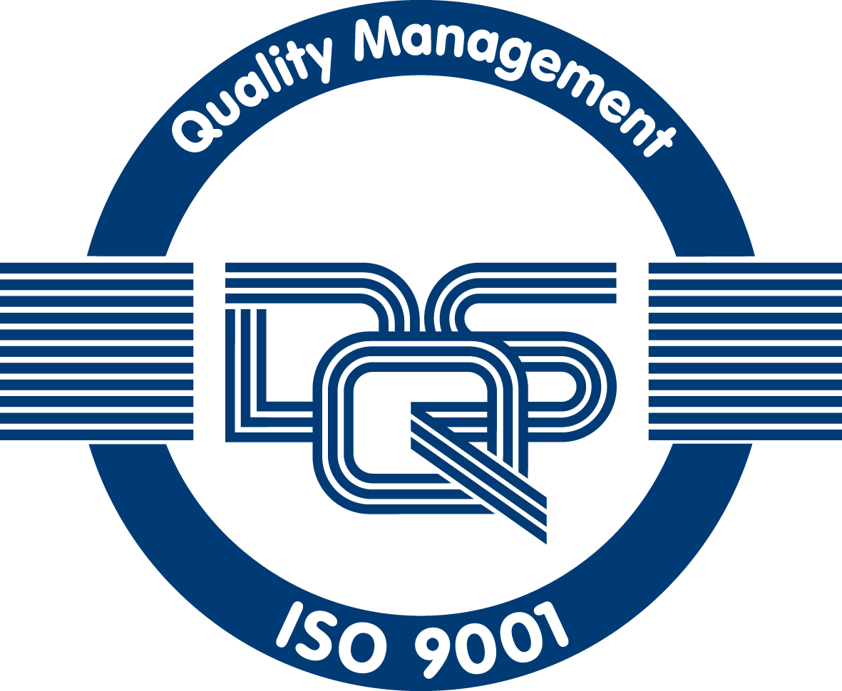 ISO 9001 Certification blue badge